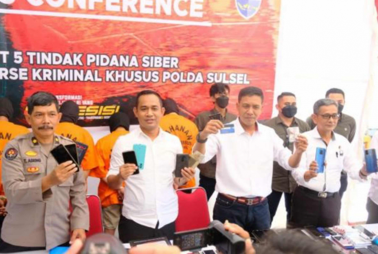 Polda Sulsel Sikat Judi Online, Warga Makassar dan Parepare Ditahan - GenPI.co SULSEL