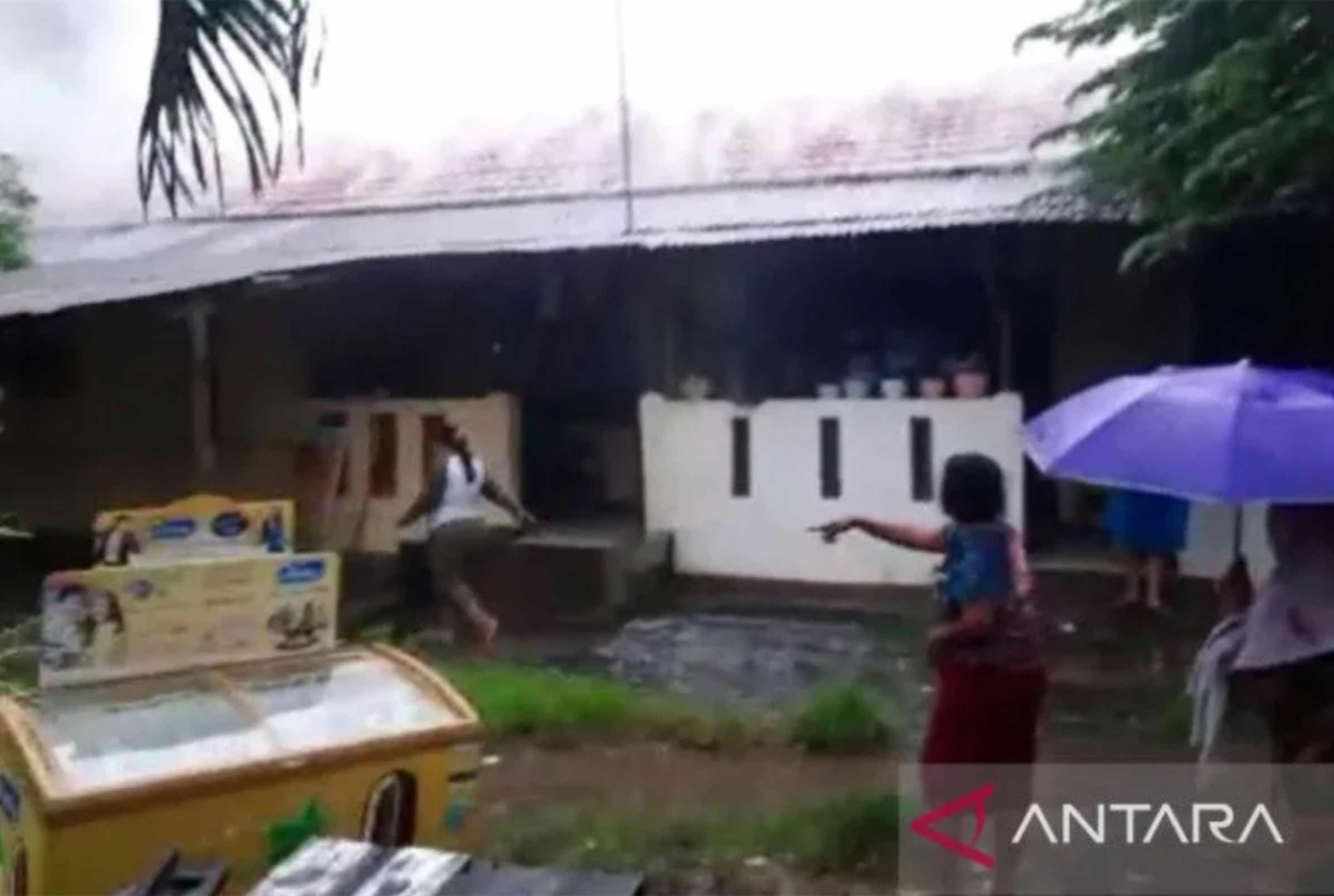 Asrama Polisi di Makassar Hangus Terbakar, Kerugian Ratusan Juta - GenPI.co SULSEL