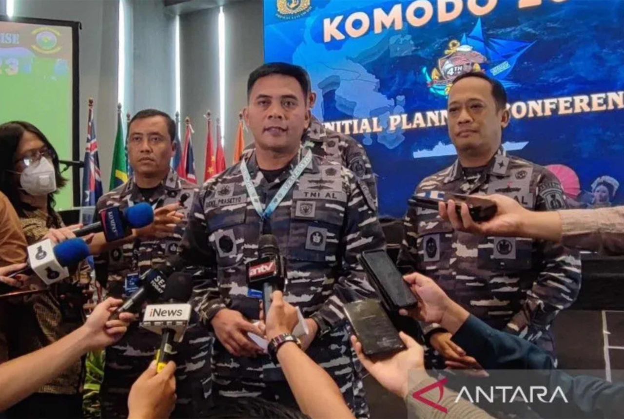 TNI AL Gelar Latihan, 47 Negara Berkumpul di Makassar - GenPI.co SULSEL