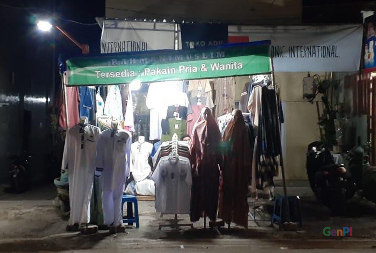 Berkah Ramadan, Pedagang Baju Muslim Dapat Rp 2 Juta Sehari - GenPI.co SULSEL