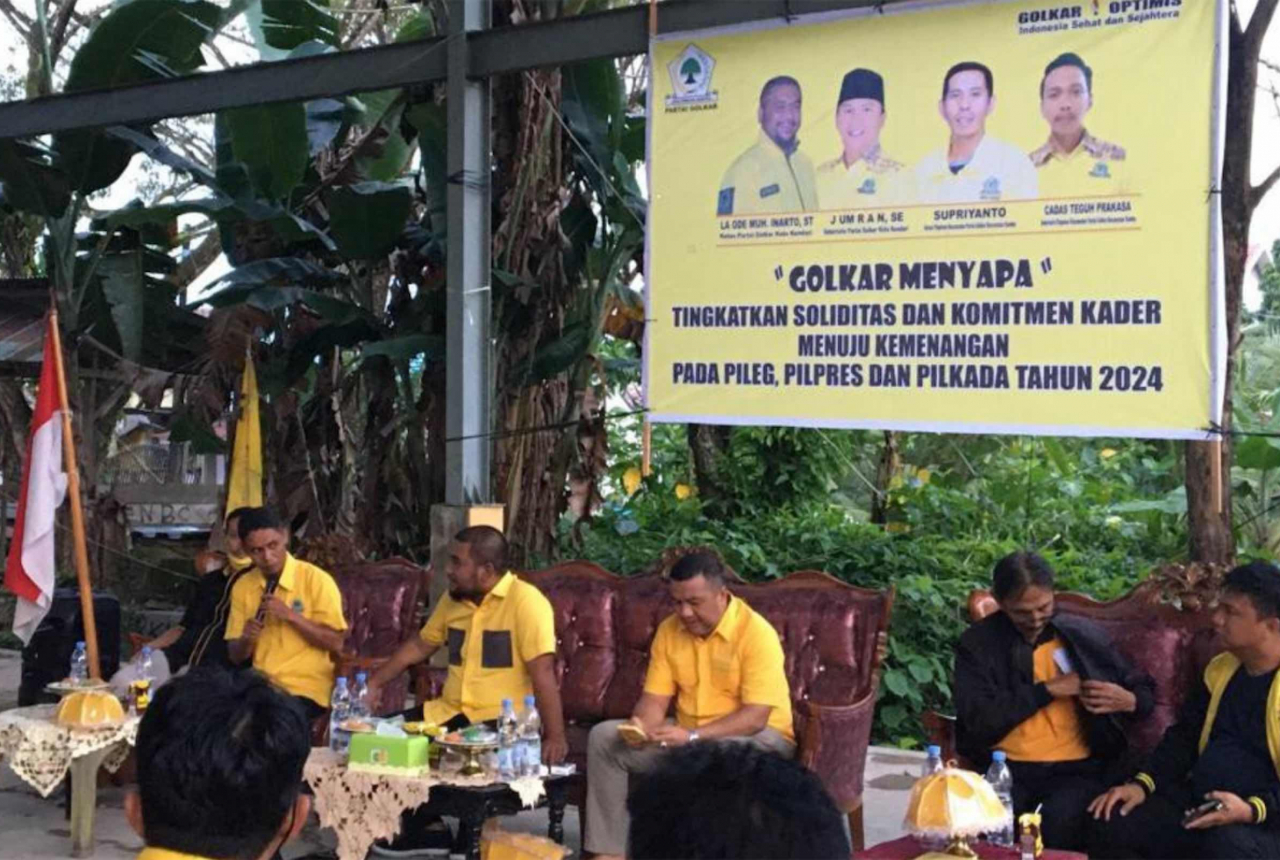 Golkar Menyapa Kota Kendari, Bahas Kunci Pemenangan Pemilu 2024 - GenPI.co SULTRA