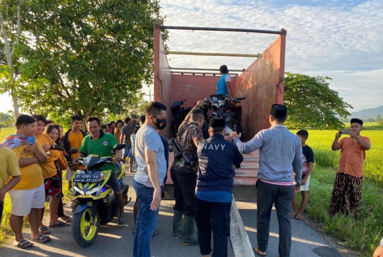 Balap Liar Usai Sahur, 13 Sepeda Motor Diangkut Truk di Konawe - GenPI.co SULTRA