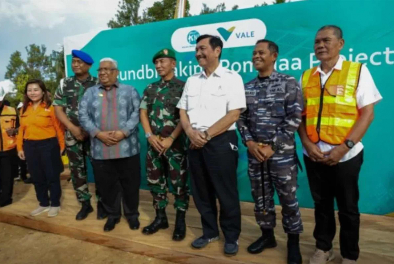 Proyek Smelter Nikel di Kolaka Sulawesi Tenggara Diresmikan Menko Luhut - GenPI.co SULTRA