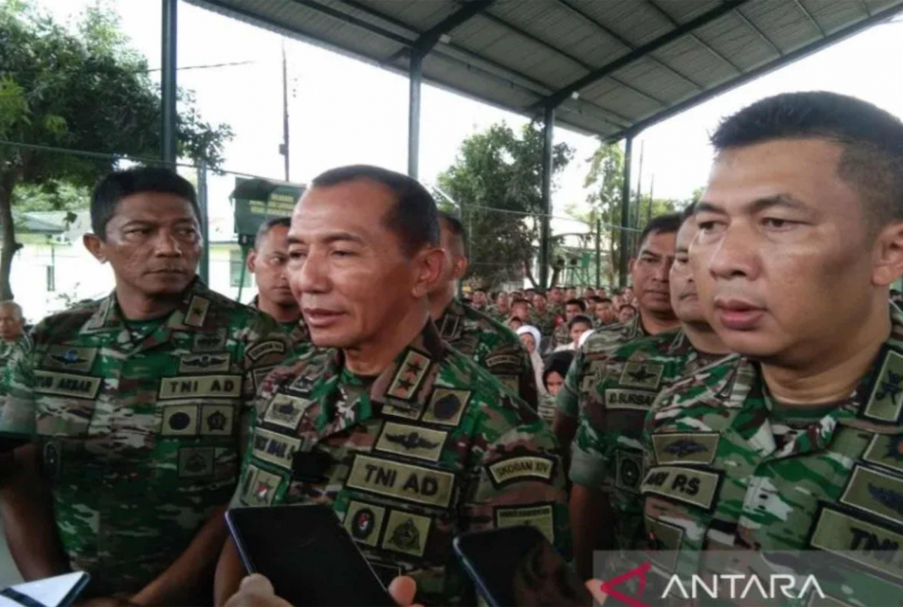 Soal Beking Tambang Ilegal, Pangdam Hasanuddin Tegas - GenPI.co SULTRA