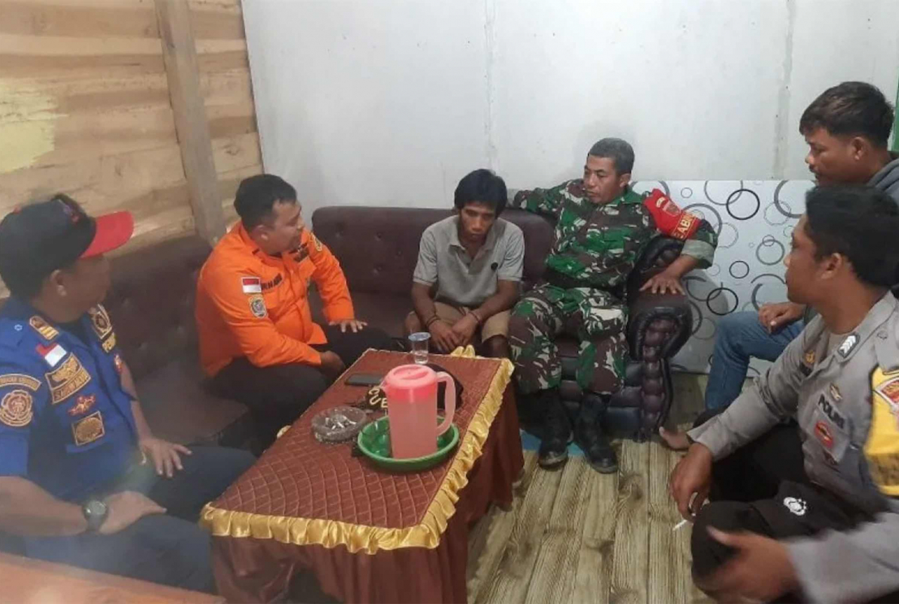 4 Hari Hilang di Hutan Konawe Selatan, Pak Iman Ditemukan Linglung, Alhamdulillah - GenPI.co SULTRA