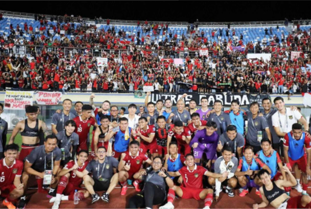 Double Kill Brunei Darussalam, Ranking FIFA Timnas Indonesia Naik - GenPI.co SULTRA