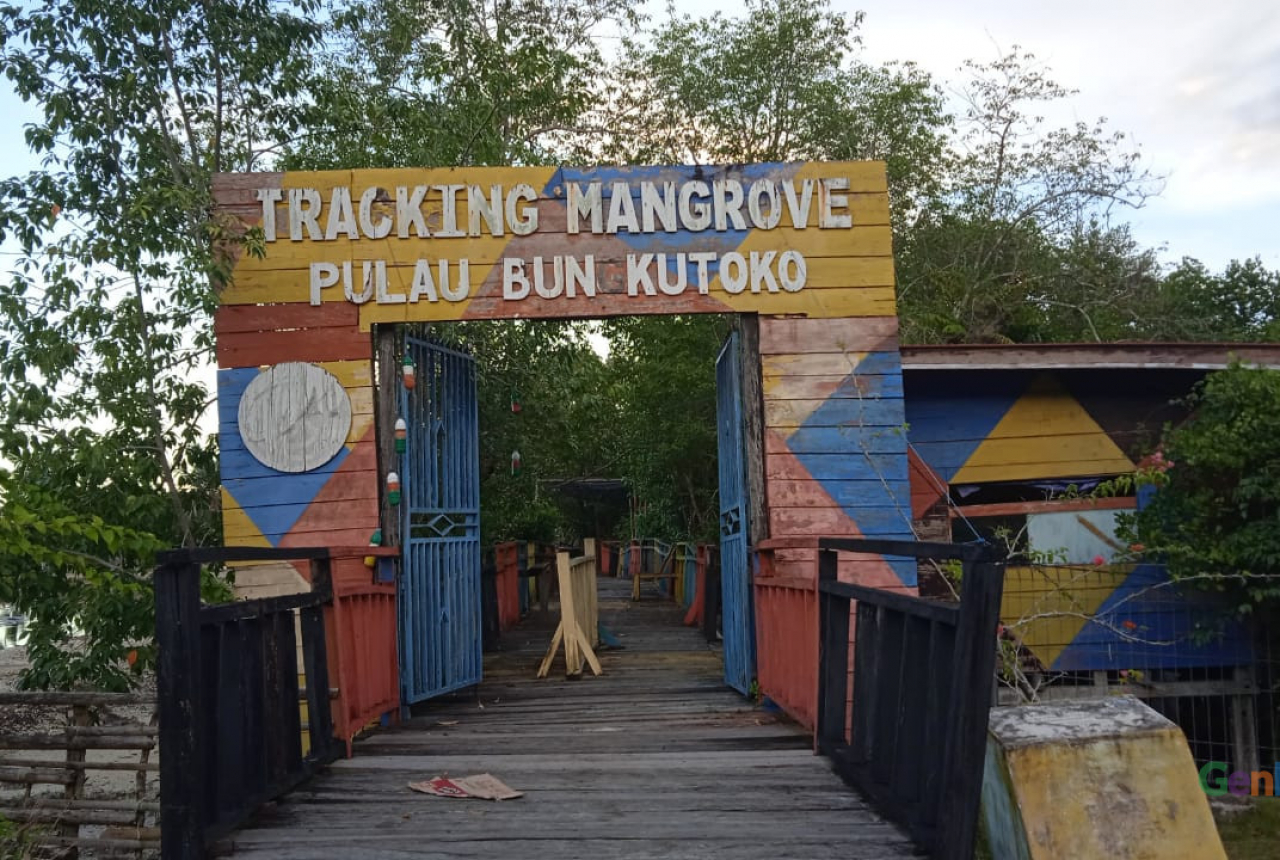 Duit Mepet, Wisata Tracking Mangrove Bungkutoko Kendari Jadi Sepi - GenPI.co SULTRA
