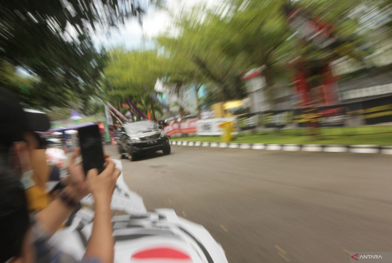Ratusan Orang Geber-geber Motor dan Mobil di Palembang, Ada Apa? - GenPI.co SUMSEL