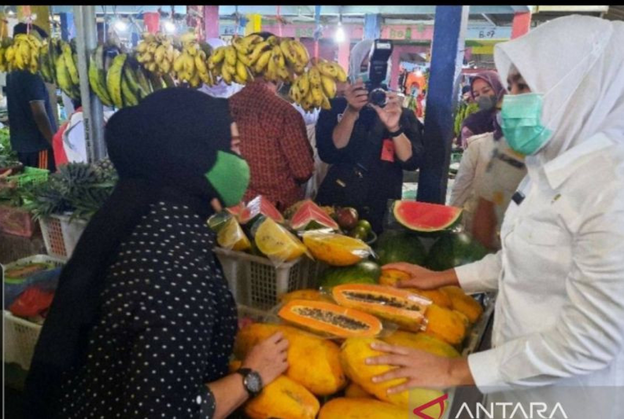 Ada Makanan Berbahan Kimia Bahaya di Pasar Tradisional Palembang - GenPI.co SUMSEL