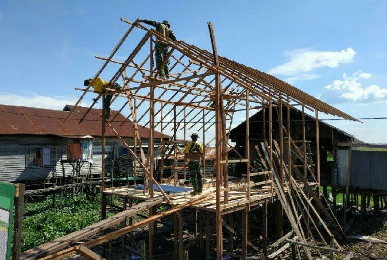 Kementerian PUPR Bedah 690 Rumah Tak Layak di Kabupaten OKU timur - GenPI.co SUMSEL