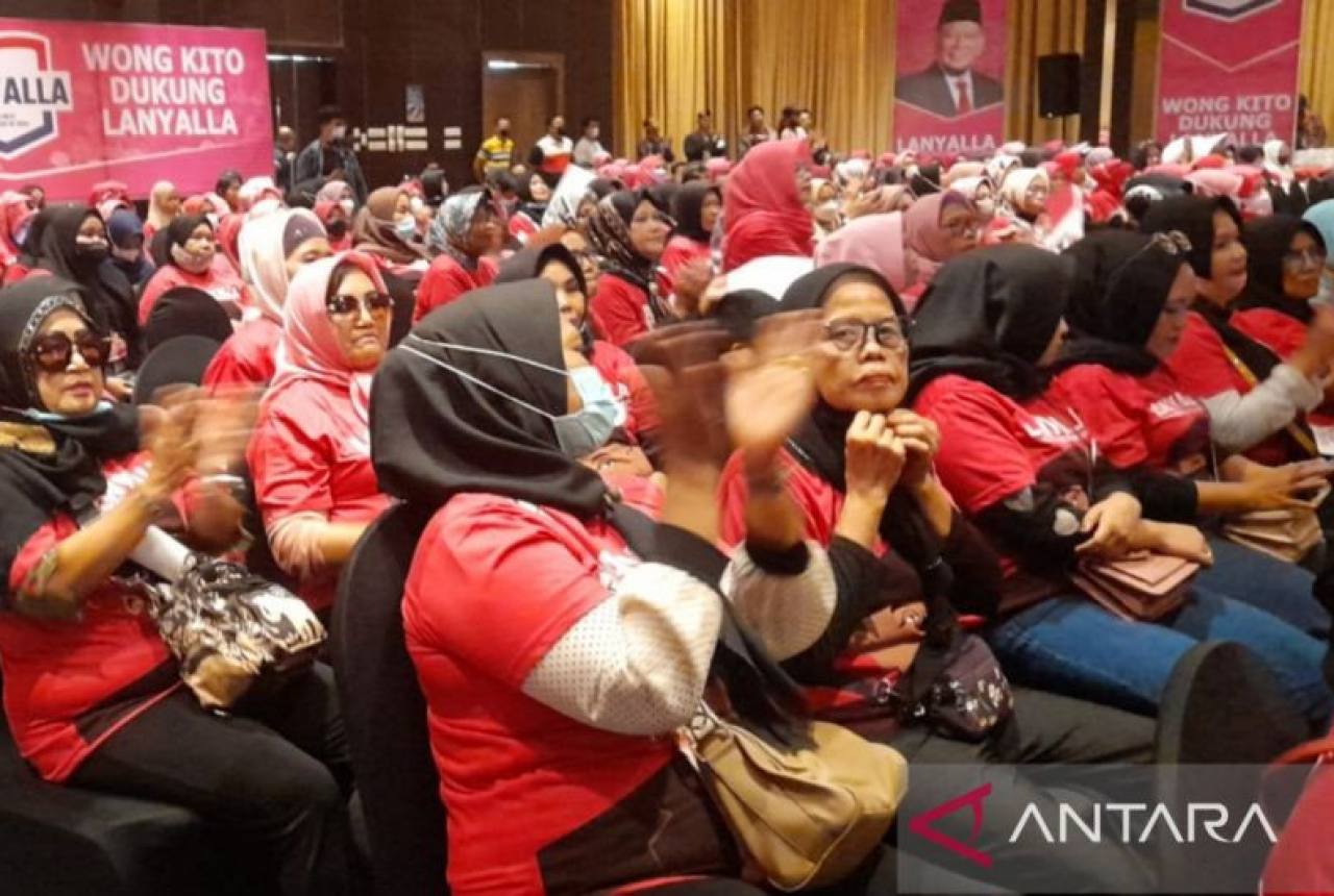 Dukungan untuk LaNyala Mengalir dari Ratusan Perempuan di Sumsel - GenPI.co SUMSEL
