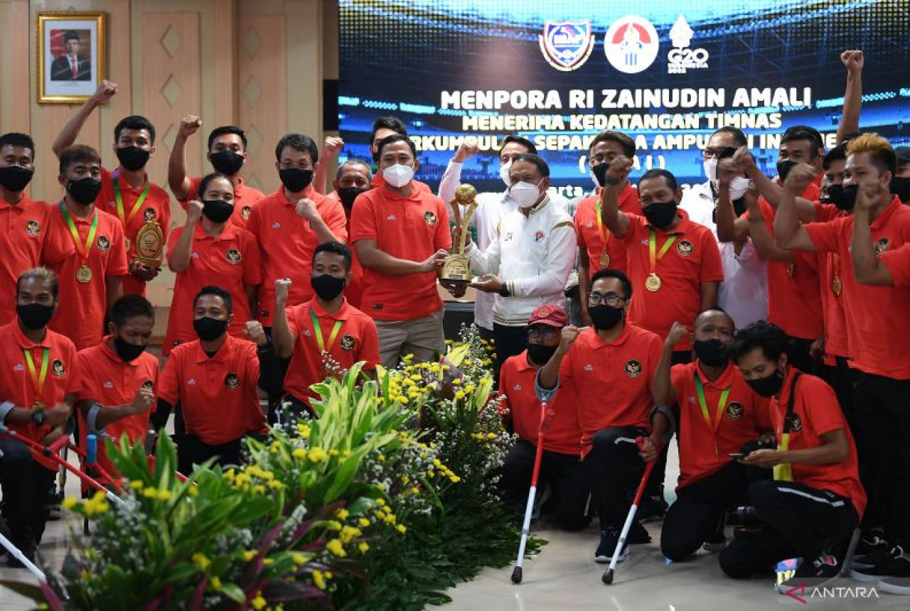 Indonesia Ditargetkan Tembus 8 Besar Piala Dunia Amputasi - GenPI.co SUMSEL