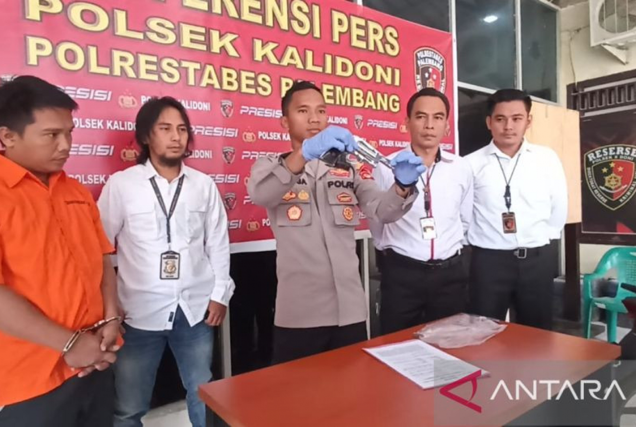 Jual Senjata Api Rakitan di Palembang, Panji Ditangkap Polisi - GenPI.co SUMSEL