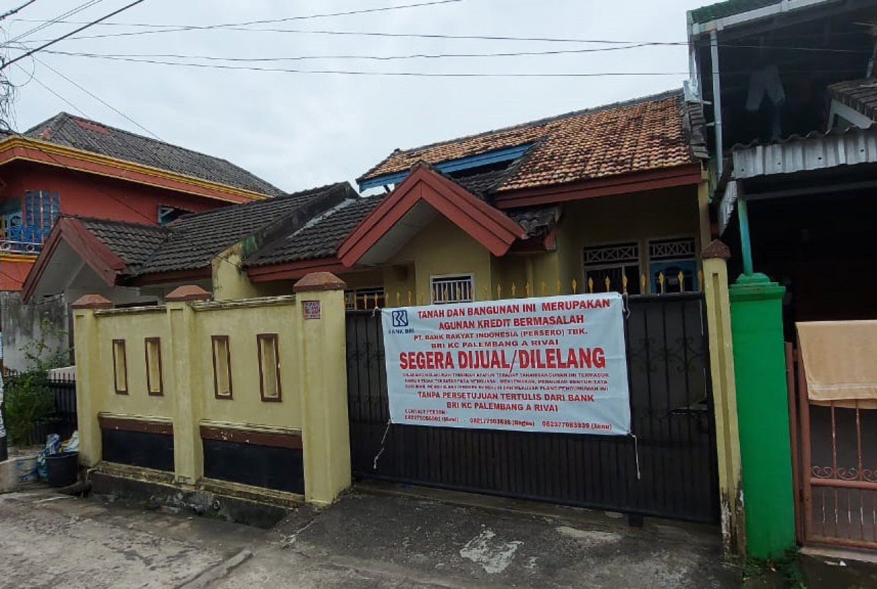 Rumah Cindo di Palembang Dilelang Murah Rp 291 Juta Saja - GenPI.co SUMSEL