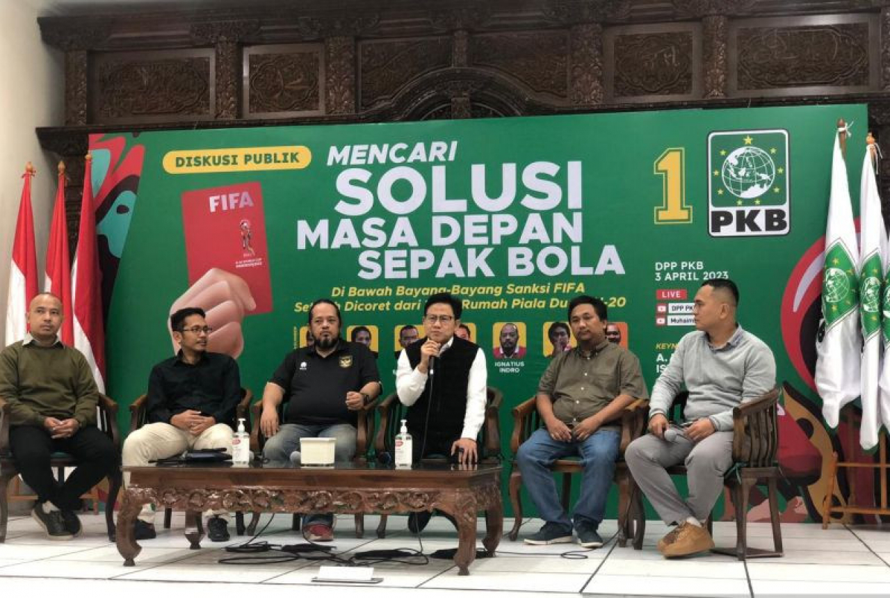 Indonesia Terancam Sanksi FIFA, Muhaimin Komentar Begini - GenPI.co SUMSEL