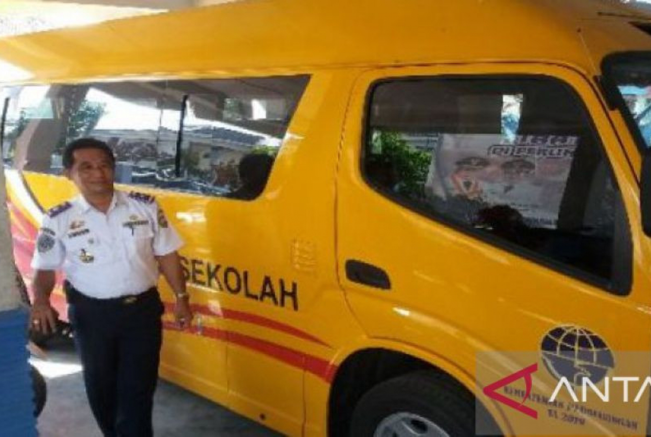 5 Bus Sekolah Gratis Siap Layani Pelajar di Kota Baturaja - GenPI.co SUMSEL