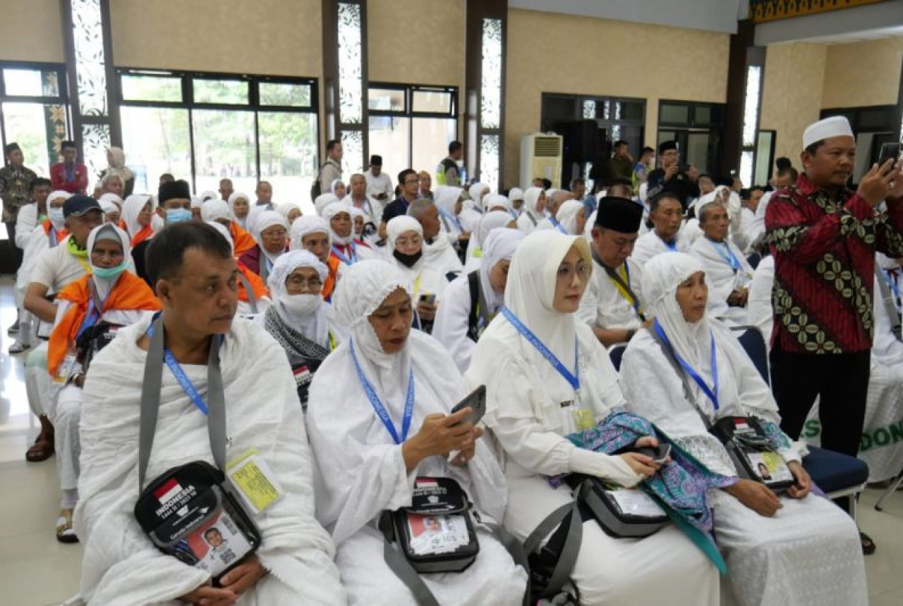 Pemberangkatan Calon Haji Embarkasi Palembang Telah Berakhir - GenPI.co SUMSEL