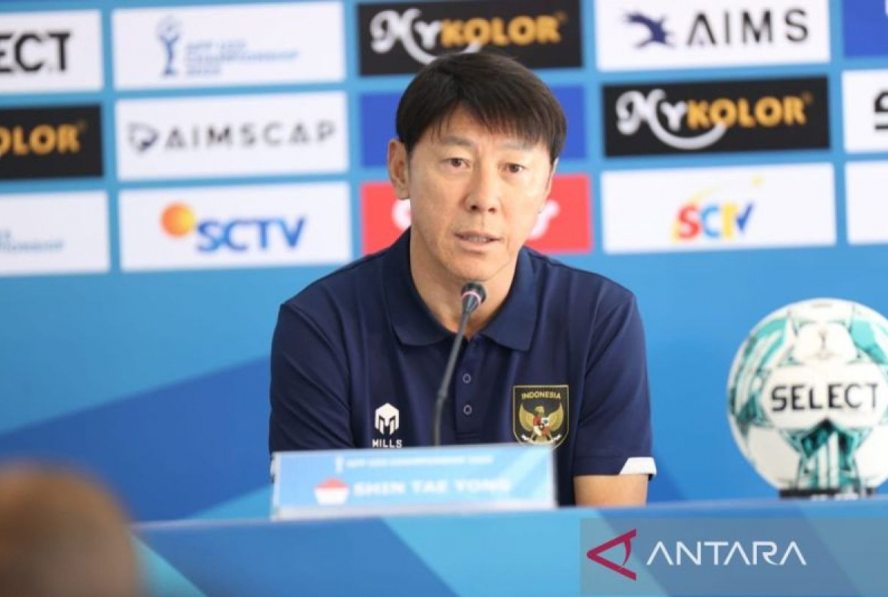 Shin Tae Yong Beber Kunci Kemenangan Timnas U-23 Atas Thailand - GenPI.co SUMSEL