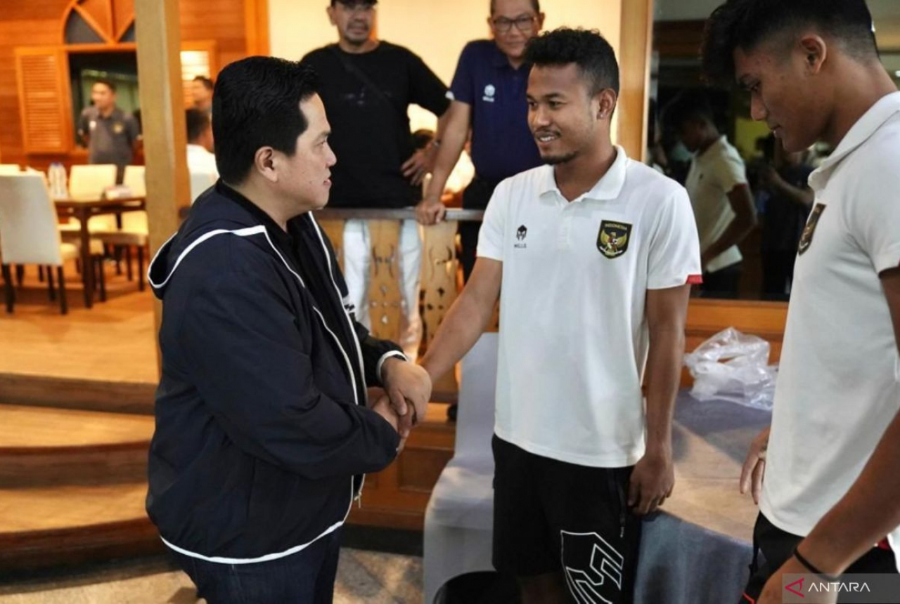 Timnas U-17 Guard of Honour ke U-23, Erick Thohir: Tradisi Baru - GenPI.co SUMSEL