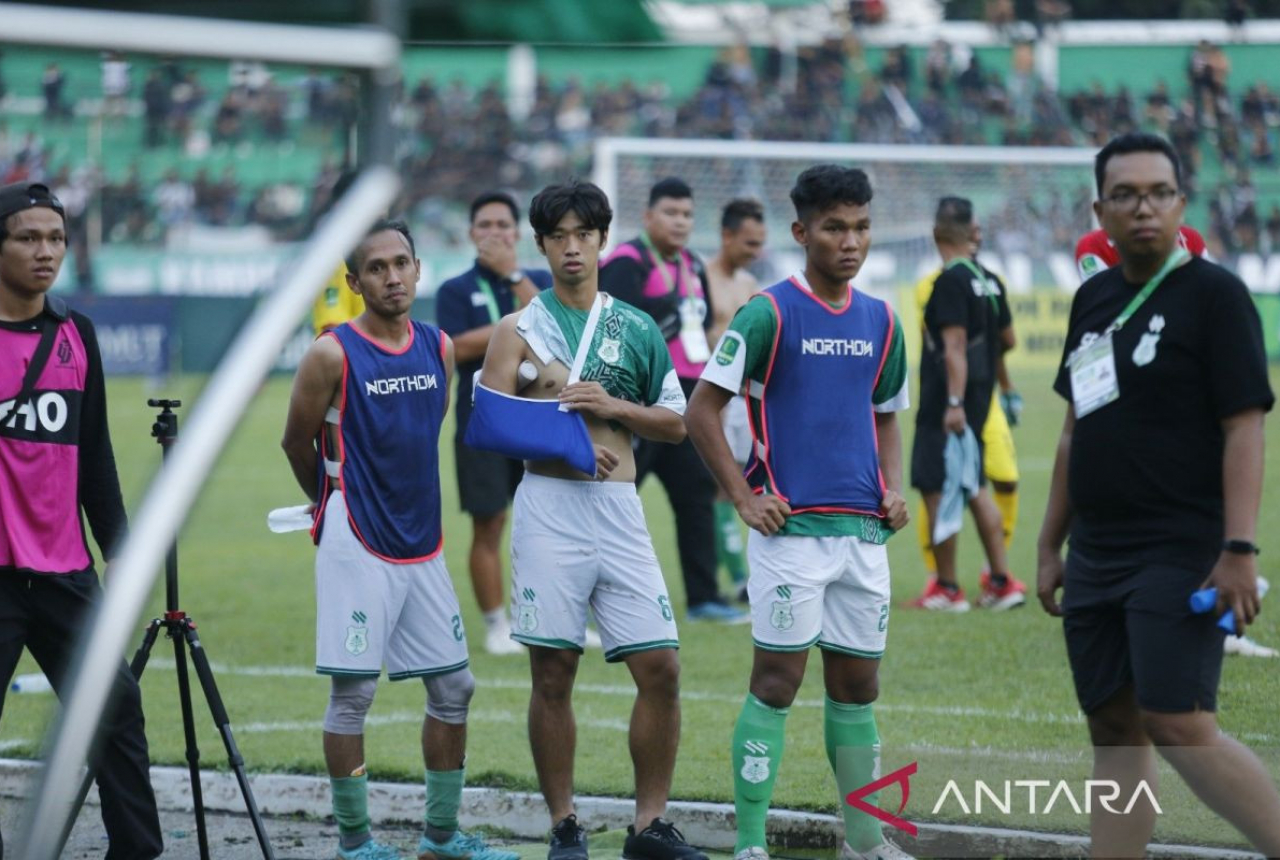 Gelandang Andalan PSMS Cedera Saat Lawan Sriwijaya FC - GenPI.co SUMSEL