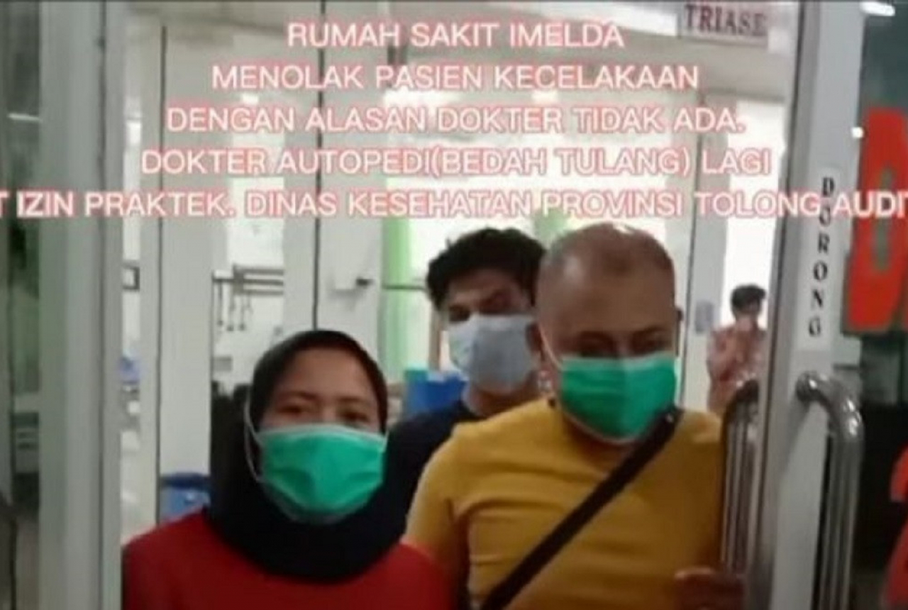 Viral Video RS di Medan Tolak Pasien, ini Komentar Netizen - GenPI.co SUMUT