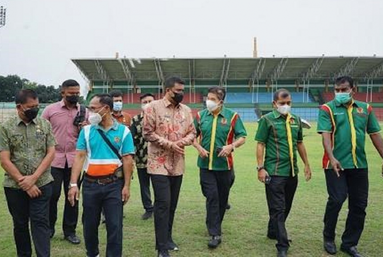 Benahi PSMS Medan, Bobby Bakal Renovasi Total Stadion Teladan - GenPI.co SUMUT