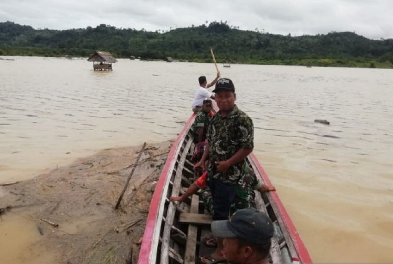 Belasan Hektare Sawah di Tapanuli Selatan Terendam Banjir - GenPI.co SUMUT