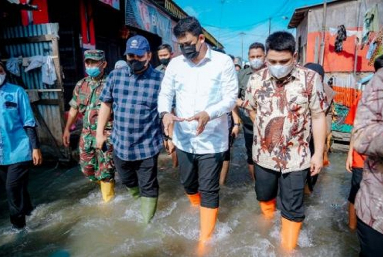 Strategi Bobby Nasution Atasi Banjir Mulai Realisasi - GenPI.co SUMUT