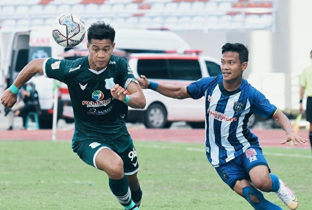 PSPS Riau Kalahkan PSMS Medan, Sanjaya Bintang - GenPI.co SUMUT