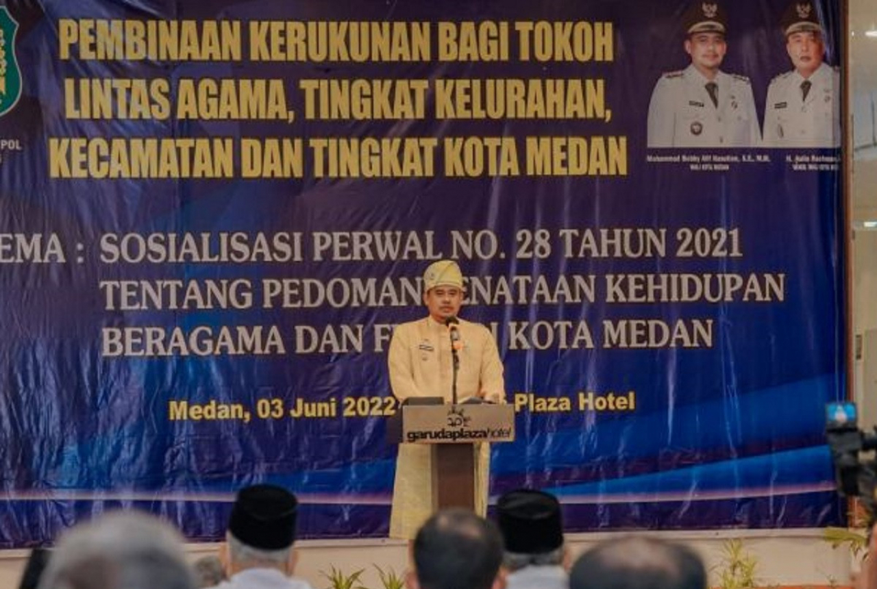 Bobby Nasution Ajak Tokoh Lintas Agama Lakukan Ini - GenPI.co SUMUT