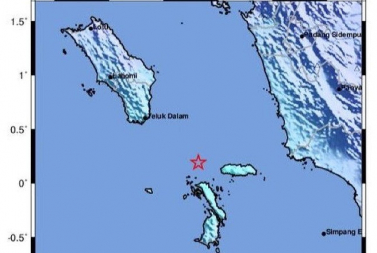 Gempa Terkini 5,1 Magnitudo Guncang Nias Selatan - GenPI.co SUMUT
