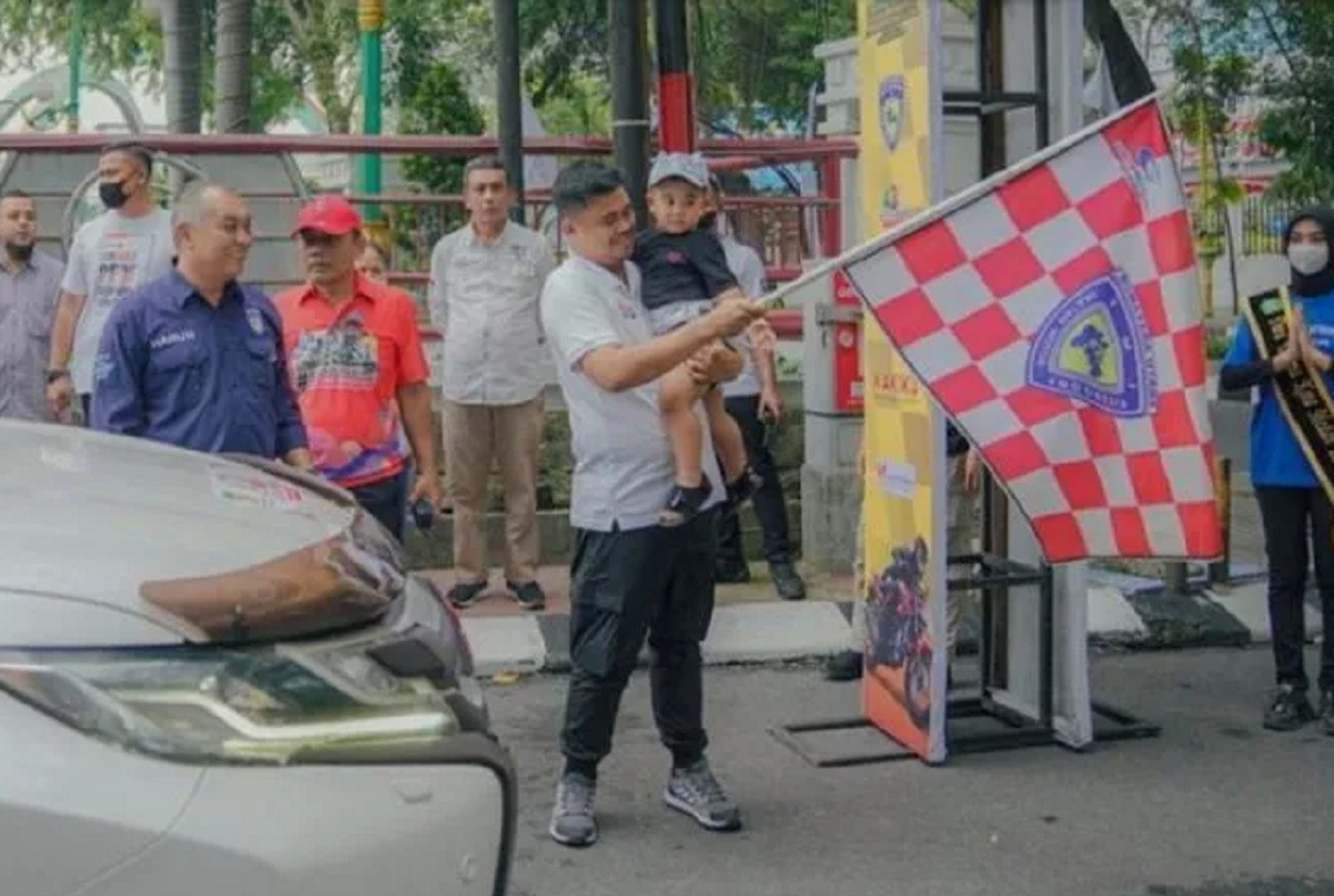 Bobby Nasution Promosi Wisata Rally Medan - GenPI.co SUMUT
