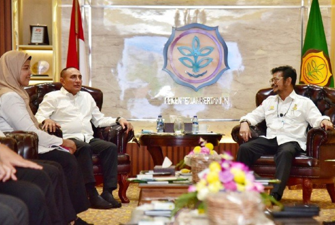 Bertemu Menteri Syahrul, Edy Rahmayadi Minta Ini - GenPI.co SUMUT
