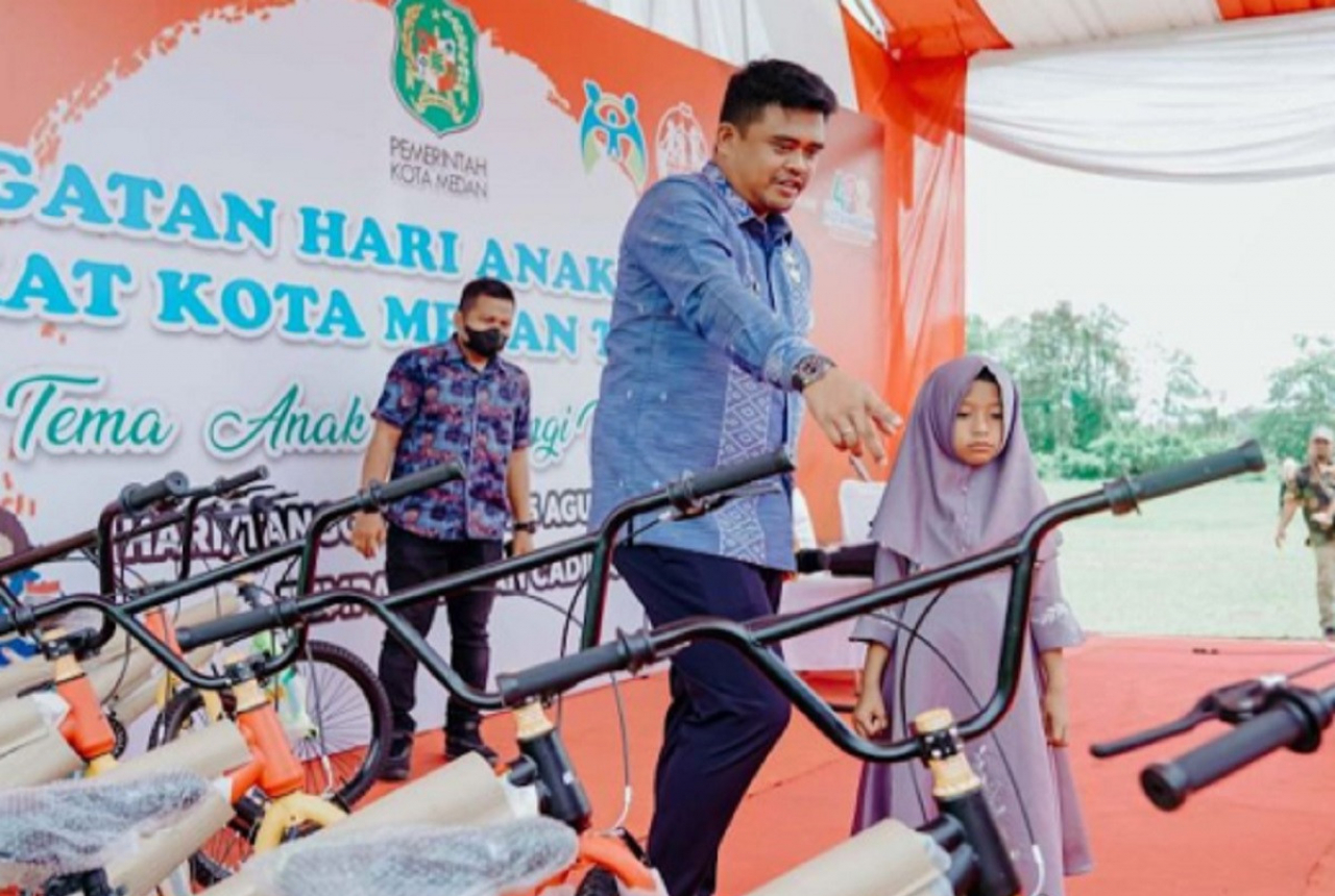 Ini Cara Bobby Nasution Lindungi Hak Anak di Medan - GenPI.co SUMUT