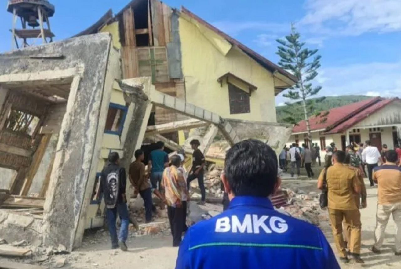BMKG Turunkan Tim Cepat ke Titik Gempa Tapanuli Utara - GenPI.co SUMUT