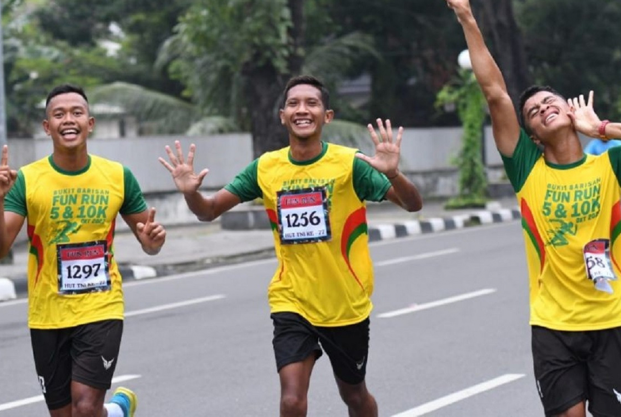 Liga 2 Ditunda, Pemain PSMS Medan Ikuti Fun Run 10 Km - GenPI.co SUMUT
