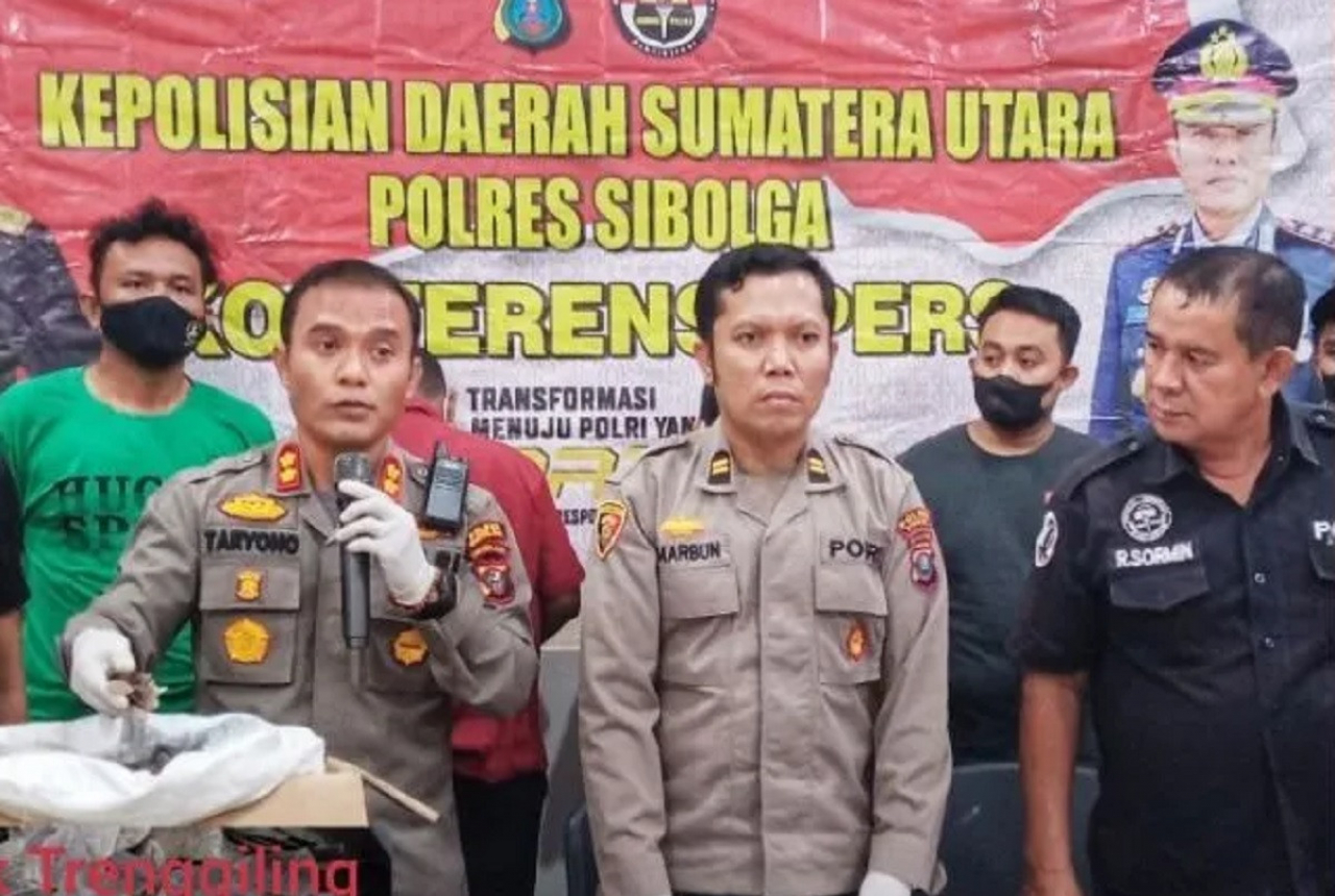 Polisi Tangkap 2 Penjual Satwa Trenggiling di Sibolga - GenPI.co SUMUT