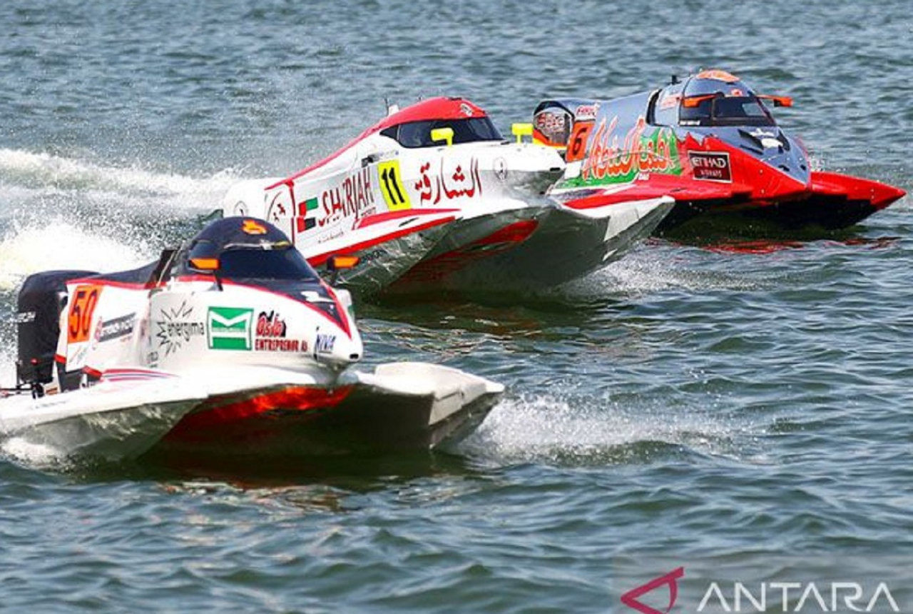 Persiapan F1 Powerboat Danau Toba Capai 87 Persen - GenPI.co SUMUT