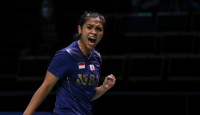 Top Banget, Gregoria Lanjut Babak 16 Besar Indonesia Masters 2022 - GenPI.co