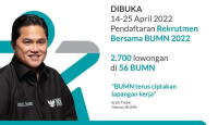 Update Rekrutmen Bersama BUMN 2022, Jumlah Pelamar Sudah 1,2 Juta - GenPI.co