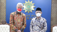 Ganjar Pranowo Sowan ke Muhammadiyah, Sebut Politik Pangan - GenPI.co