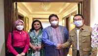 Pertemuan Ridwan Kamil dan Airlangga Cuma Silaturahmi, Kata Ujang - GenPI.co