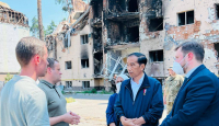 Melihat Kerusakan Kota Irpin di Ukraina, Jokowi: Menyedihkan - GenPI.co