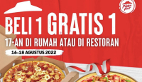 Yuk Serbu Promo 17 Agustus, Pizza Hut Beli 1 Gratis 1! - GenPI.co