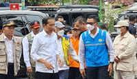 Presiden Jokowi Pastikan Logistik Hingga Pasokan Listrik PLN Aman di Cianjur - GenPI.co