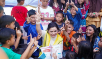 Yanti Airlangga Pimpin Trauma Healing Anak Gempa Cianjur - GenPI.co