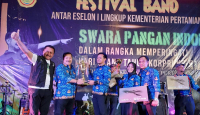 Festival Band Kementan Seru, Ditjen Tanaman Pangan Juaranya - GenPI.co