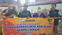 Ringankan Beban, Uni-Charm Indonesia Bantu Korban Gempa Cianjur - GenPI.co