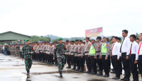 Ribuan Personel Gabungan Kepung Kalimantan Utara untuk Menjaga Jokowi - GenPI.co