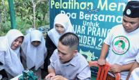Lewat Mesin Jahit, Santri Dukung Ganjar Beri Ilmu Tambahan ke Ponpes - GenPI.co
